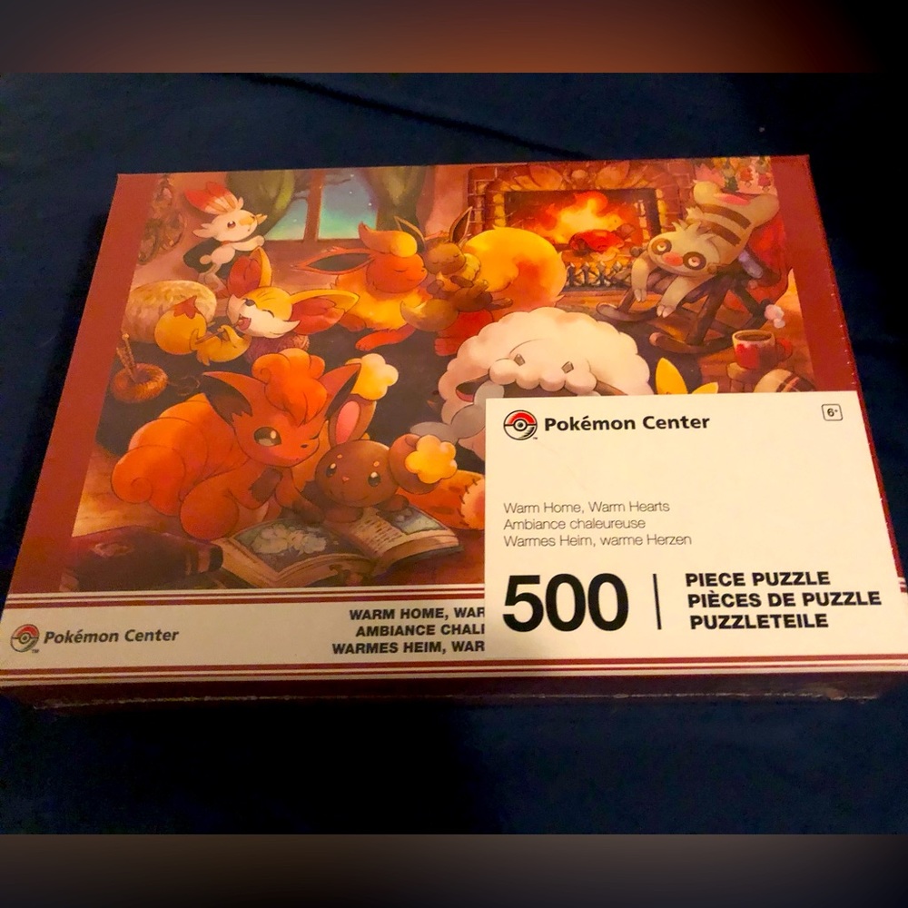 Warm home warm hearts puzzle Pokémon